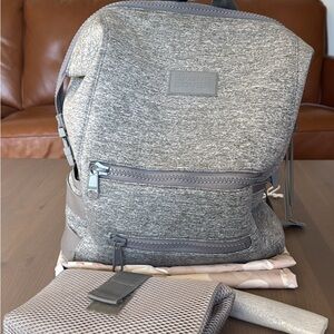 Dagne Dover Charcoal Gray Diaper Backpack